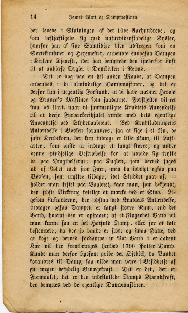 Albert Andresen: James Watt og Dampmaskinen, side 14