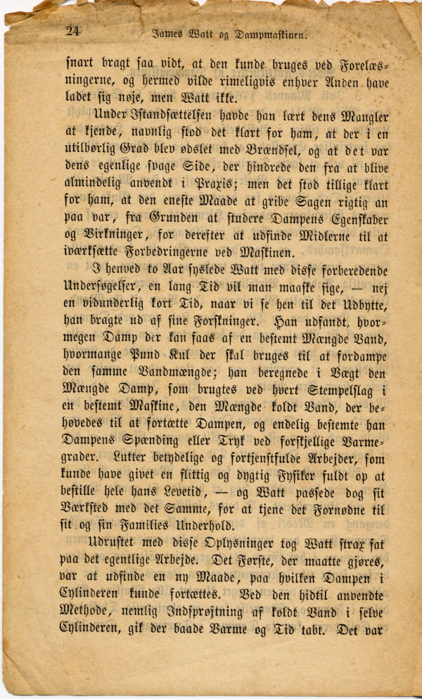 Albert Andresen: James Watt og Dampmaskinen, side 24