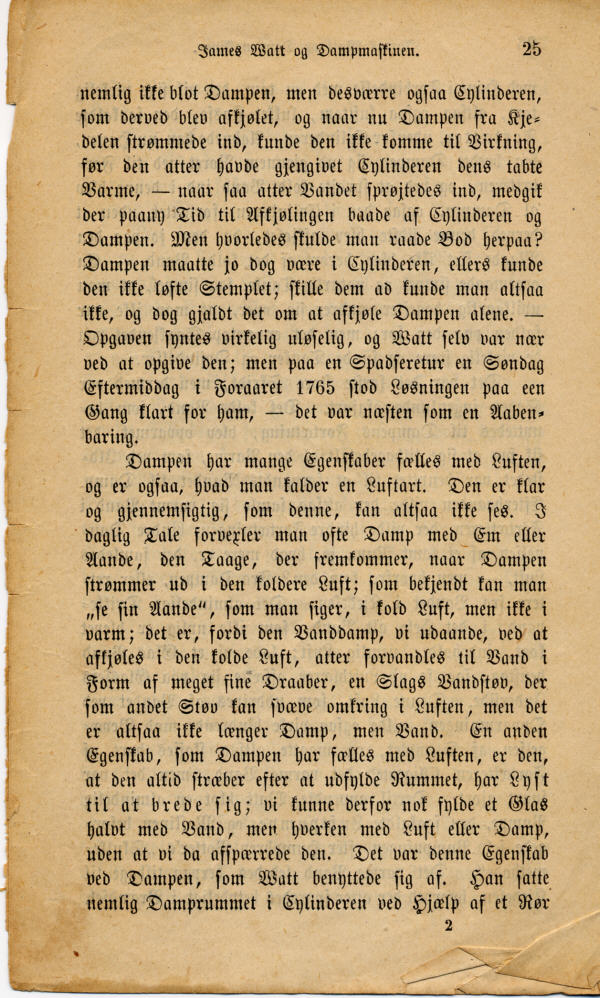 Albert Andresen: James Watt og Dampmaskinen, side 25
