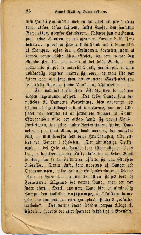 Albert Andresen: James Watt og Dampmaskinen, side 26