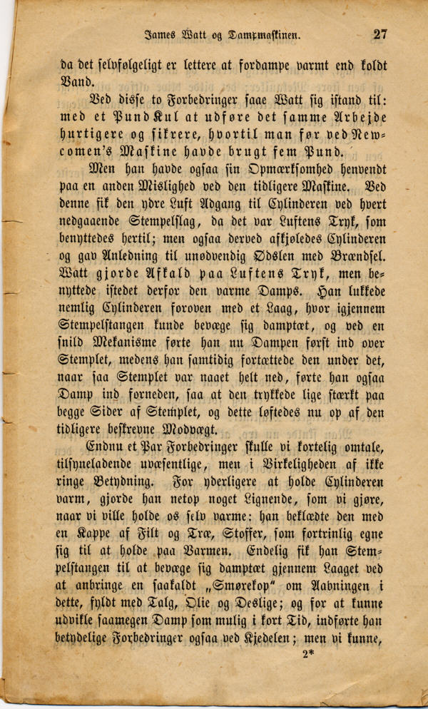 Albert Andresen: James Watt og Dampmaskinen, side 27