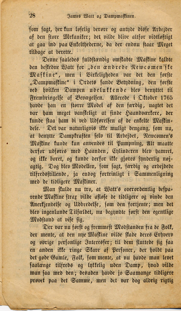 Albert Andresen: James Watt og Dampmaskinen, side 28