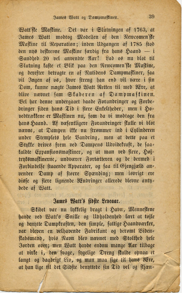 Albert Andresen: James Watt og Dampmaskinen, side 39